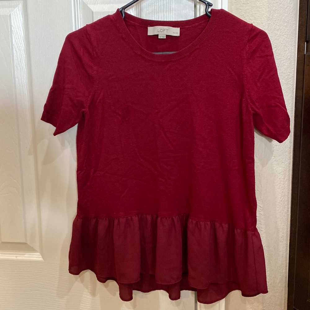 Red Loft shirt
